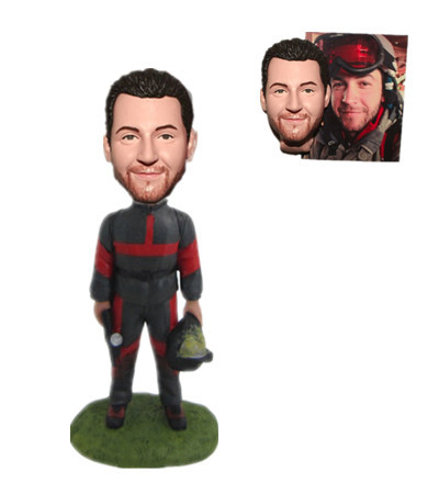Regalo de cumplea&ntilde;os personalizado de Bobbleheads de bombero